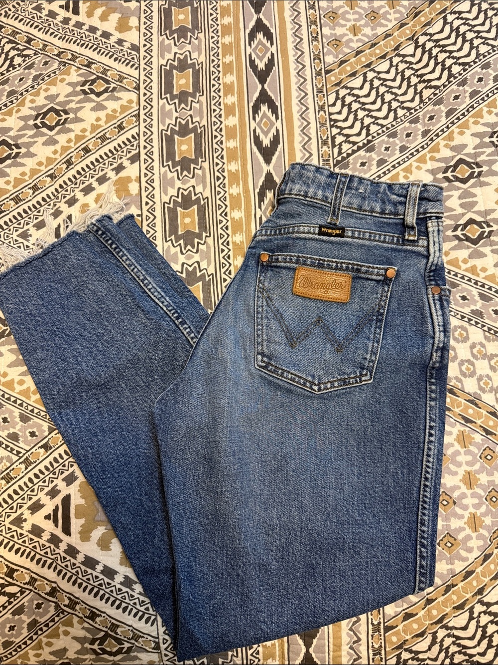 Wrangler Women’s Straight Mom Jean